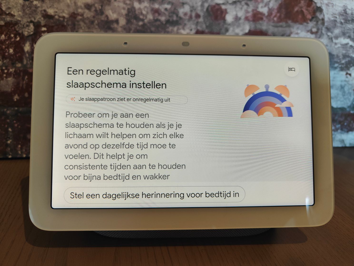 Google Nest Hub 2 review: slaap er maar een nachtje over
