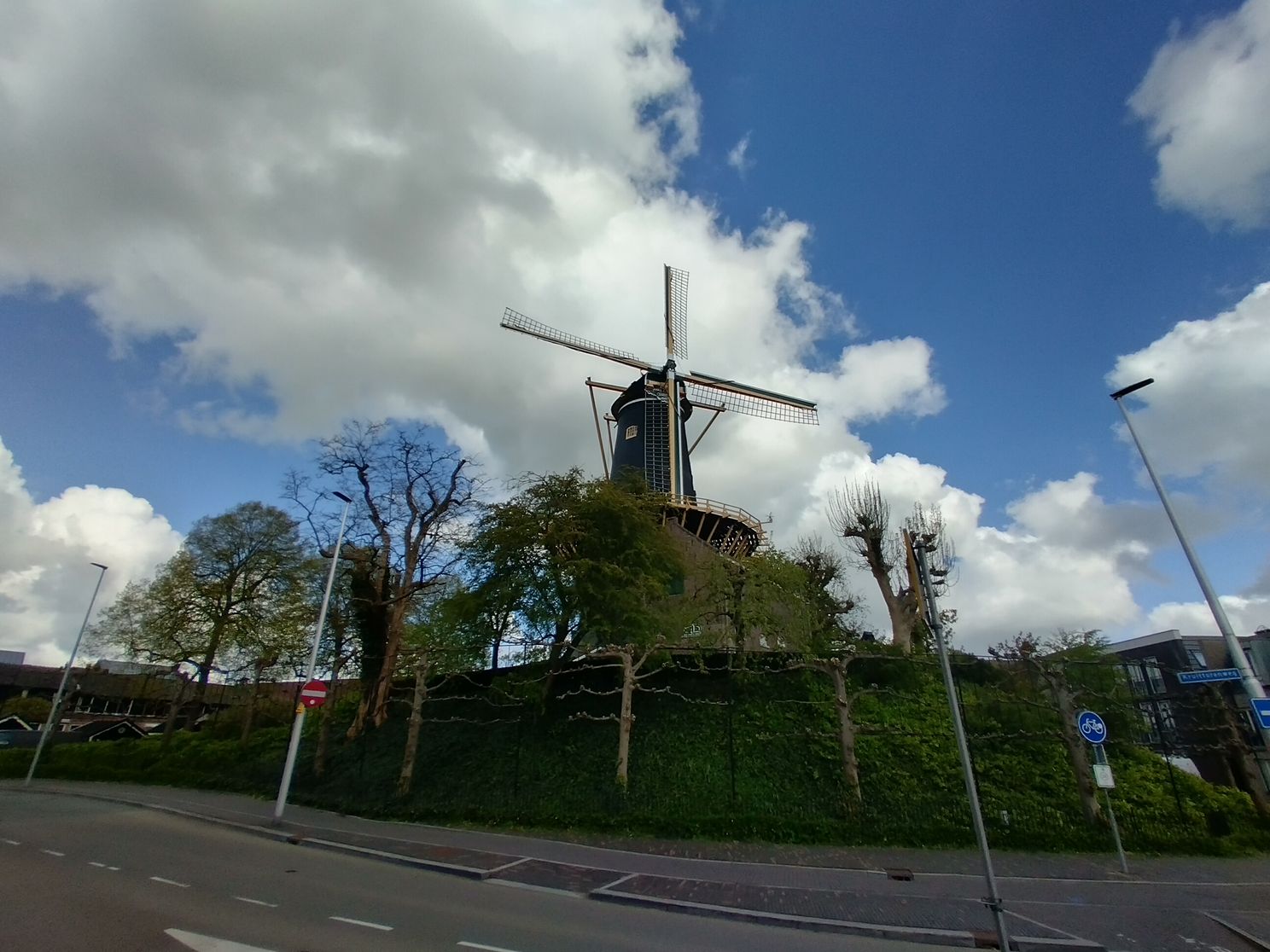 Foto genomen met de groothoekcamera