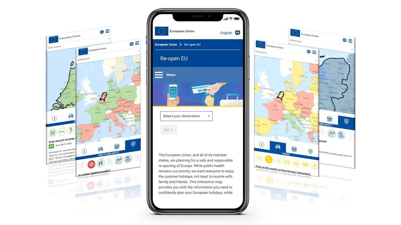 App van de week: Re-open EU toont de coronaregels voor elk EU-land