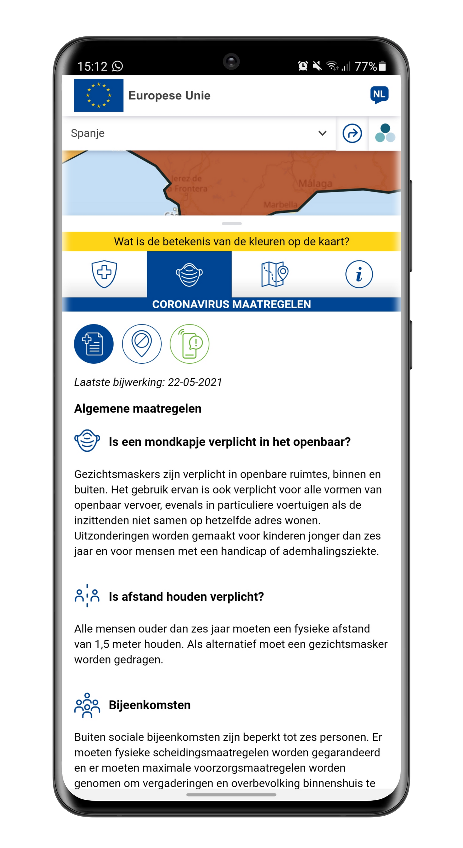 App van de week: Re-open EU toont de coronaregels voor elk EU-land