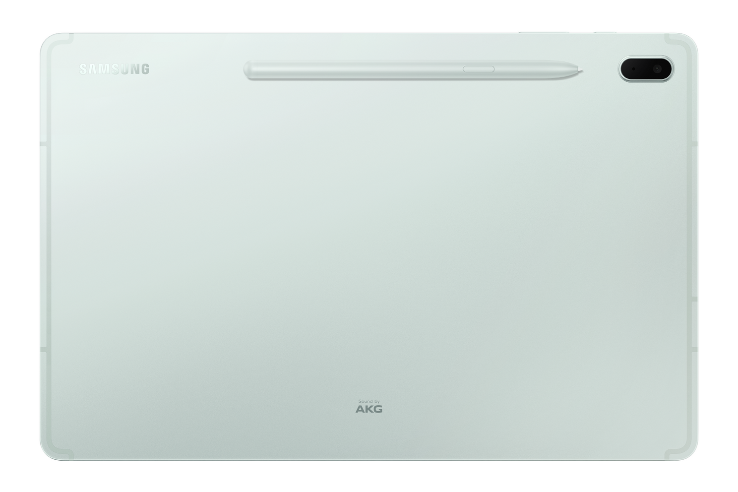 De Galaxy Tab S7 FE in Mystic Green