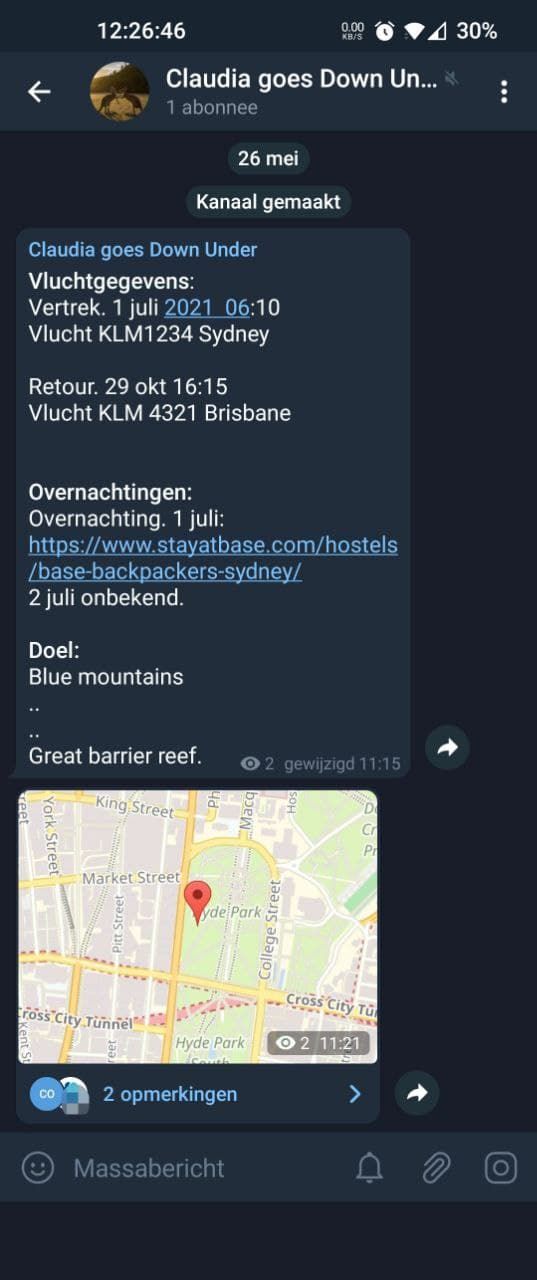 Belangrijke info voor de thuisblijvers