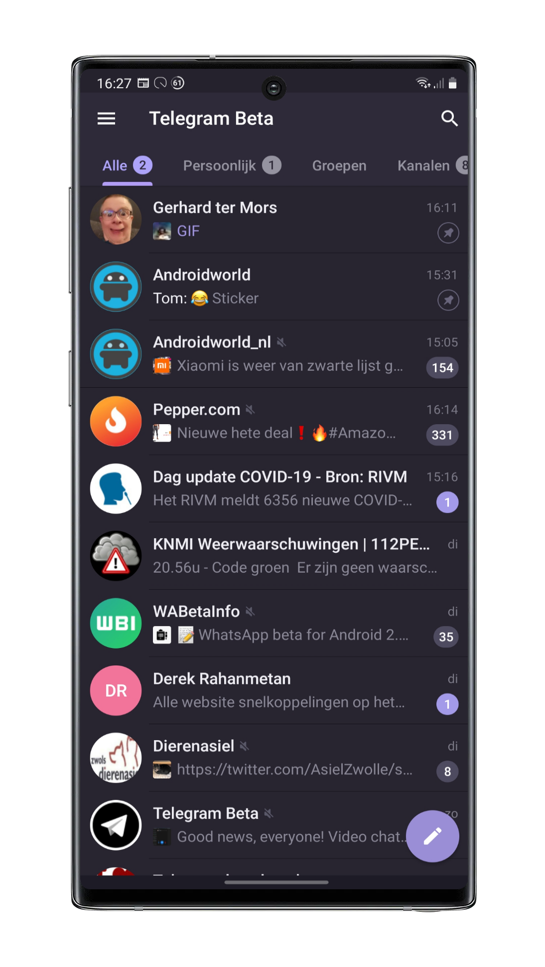 Telegram-tip: zo maak je handige mappen voor meer overzicht