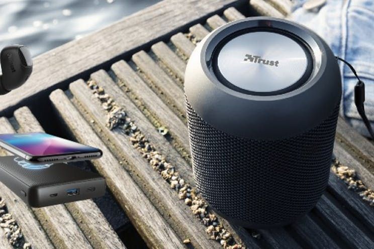 Met zijn accu kan de Trust Rokko 20 uur lang muziek spelen