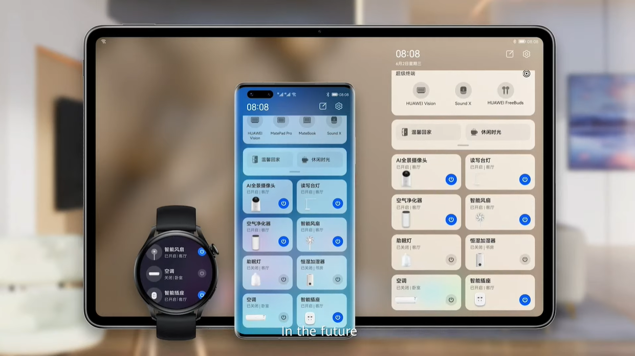 Harmony OS werkt op allerlei soorten slimme apparaten