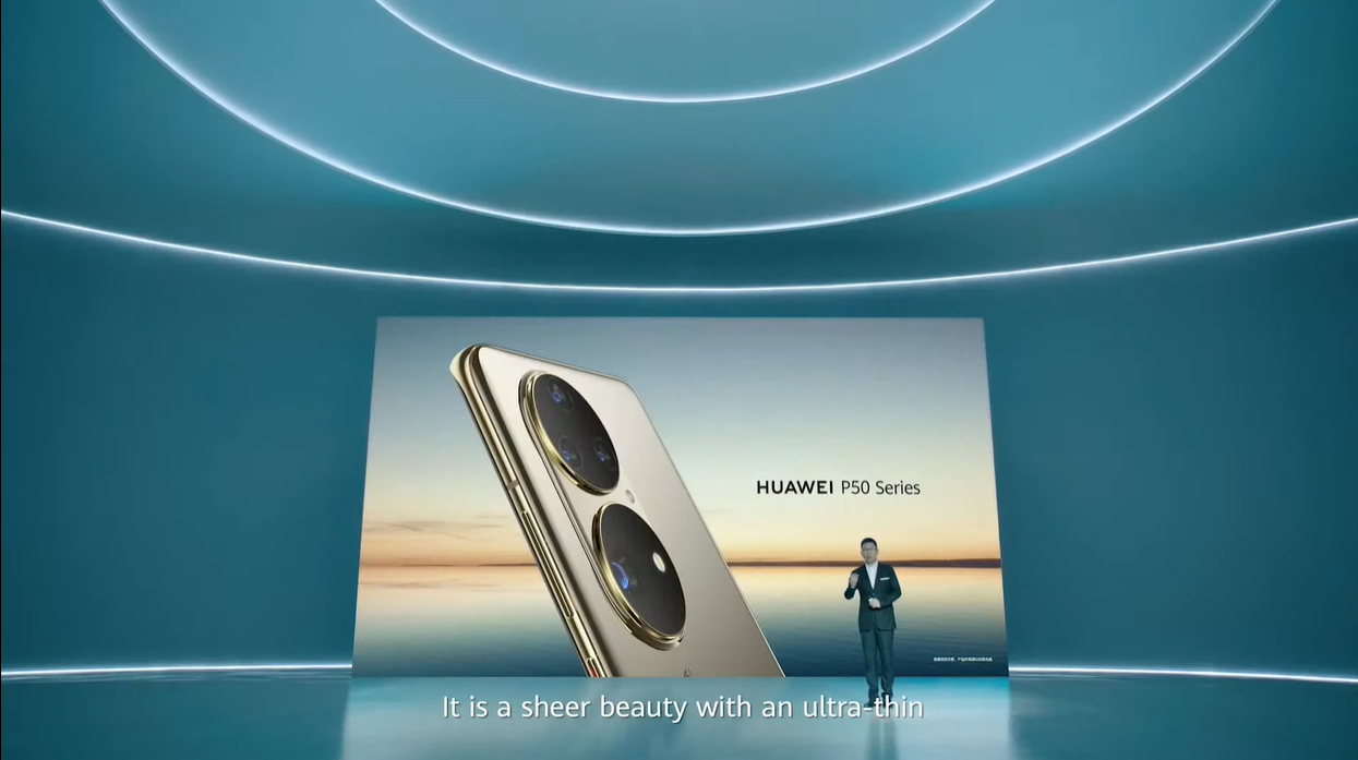 Huawei teaset P50 Pro, nog geen lanceringsdatum bekend