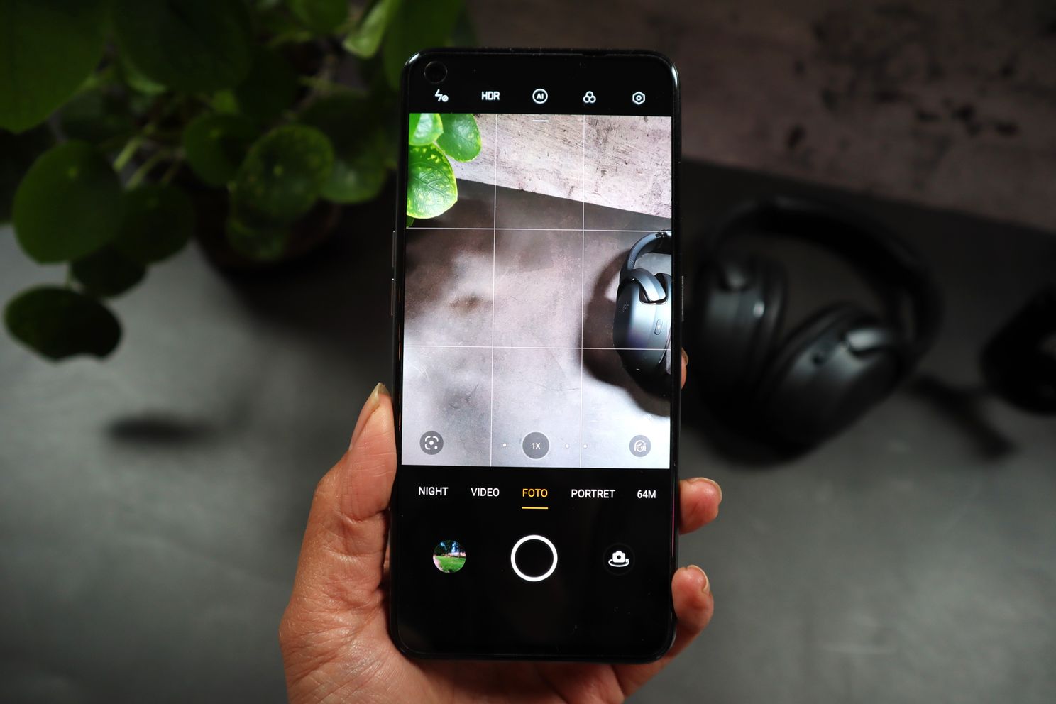 Camera-app op de Realme GT