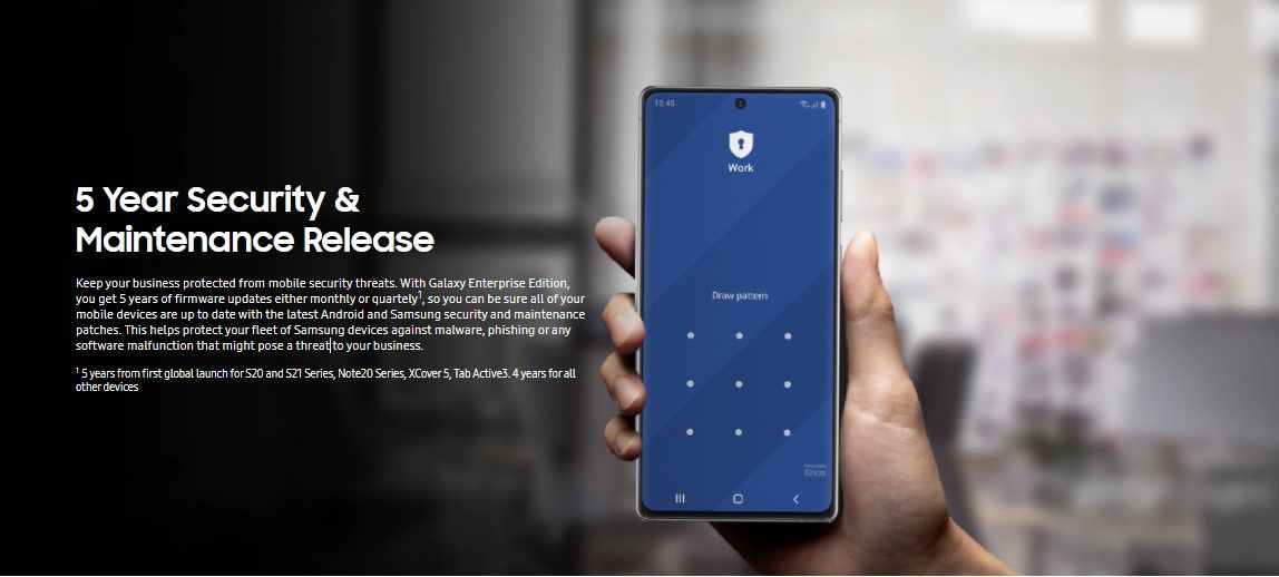 Samsung geeft deze Galaxy-telefoons maar liefst 5 jaar beveiligingsupdates