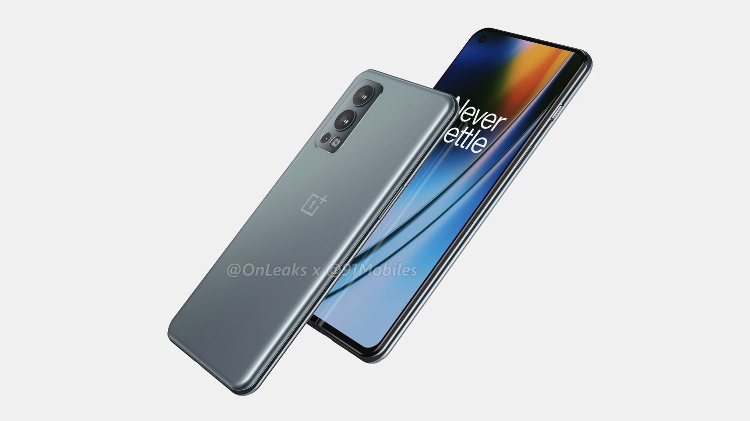 OnePlus Nord 2 in volle glorie te zien op prachtige renders