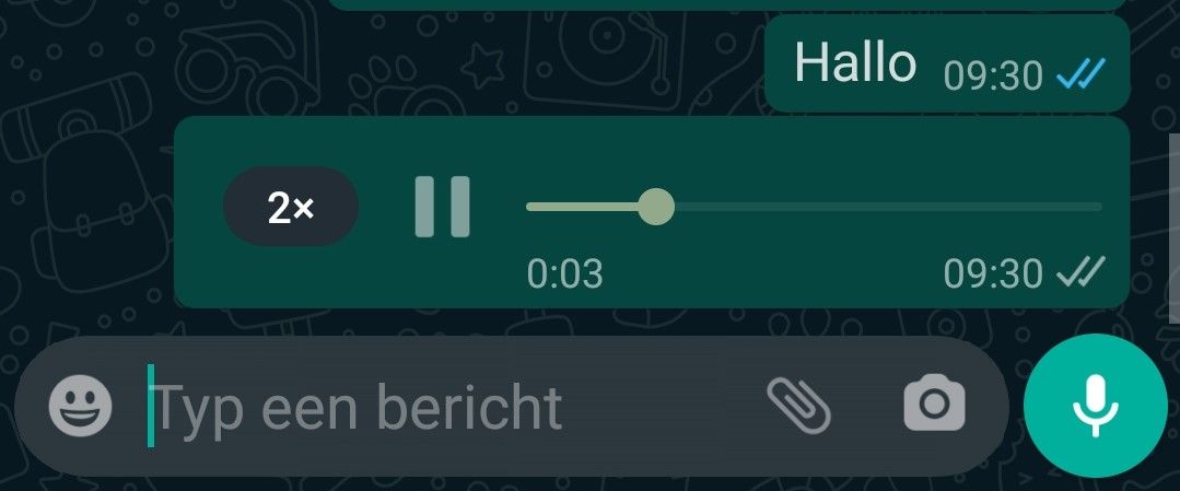WhatsApp spraakberichten versneld afspelen is nu voor iedereen beschikbaar