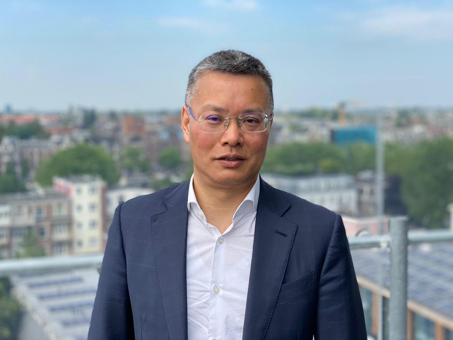 William Tian is de West-Europese topman van Huawei Consumer Business. Afbeelding: Frank Everaardt