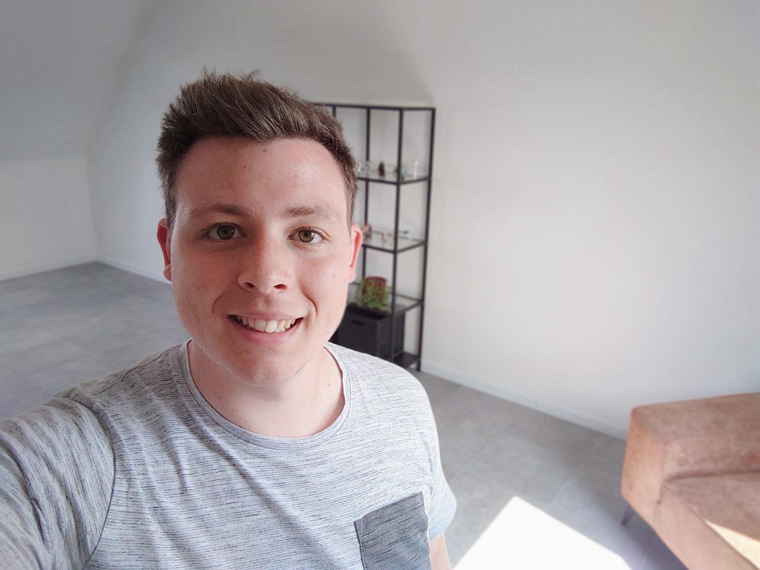 Selfie met de portetfunctie