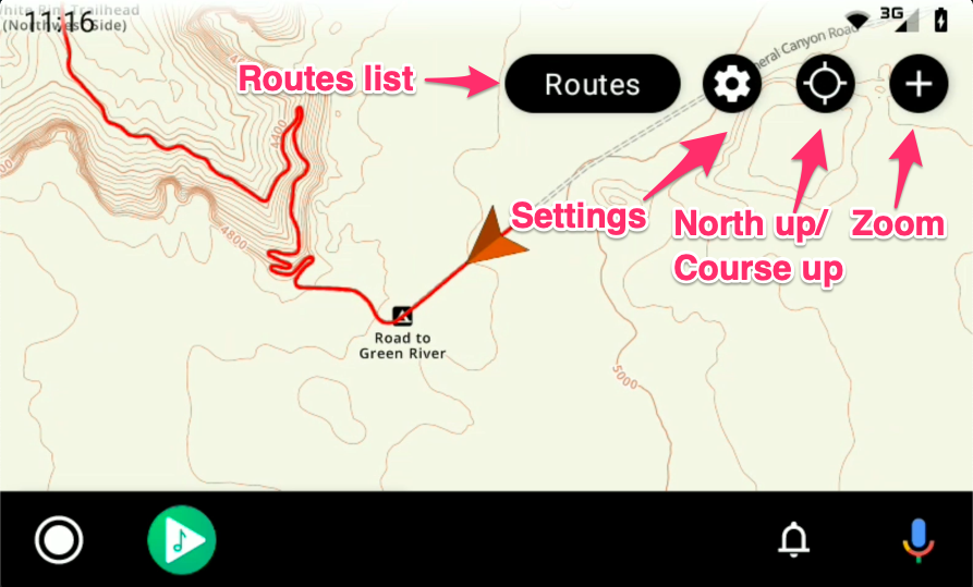 Outdoor navigatie-app Gaia vanaf nu beschikbaar voor Android Auto