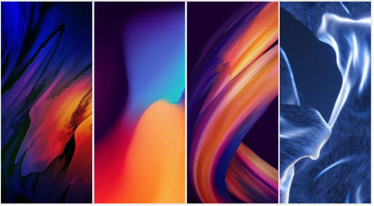 Een aantal van de Motorola Edge 20-achtergronden