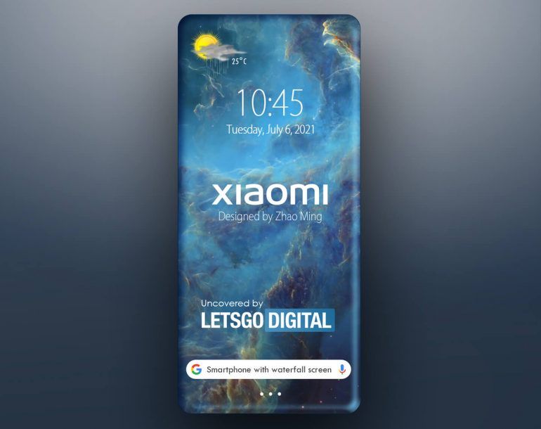 Dit zou Xiaomi's knoploze conceptsmartphone met watervalscherm kunnen zijn