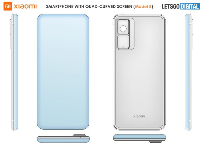 Dit zou Xiaomi's knoploze conceptsmartphone met watervalscherm kunnen zijn