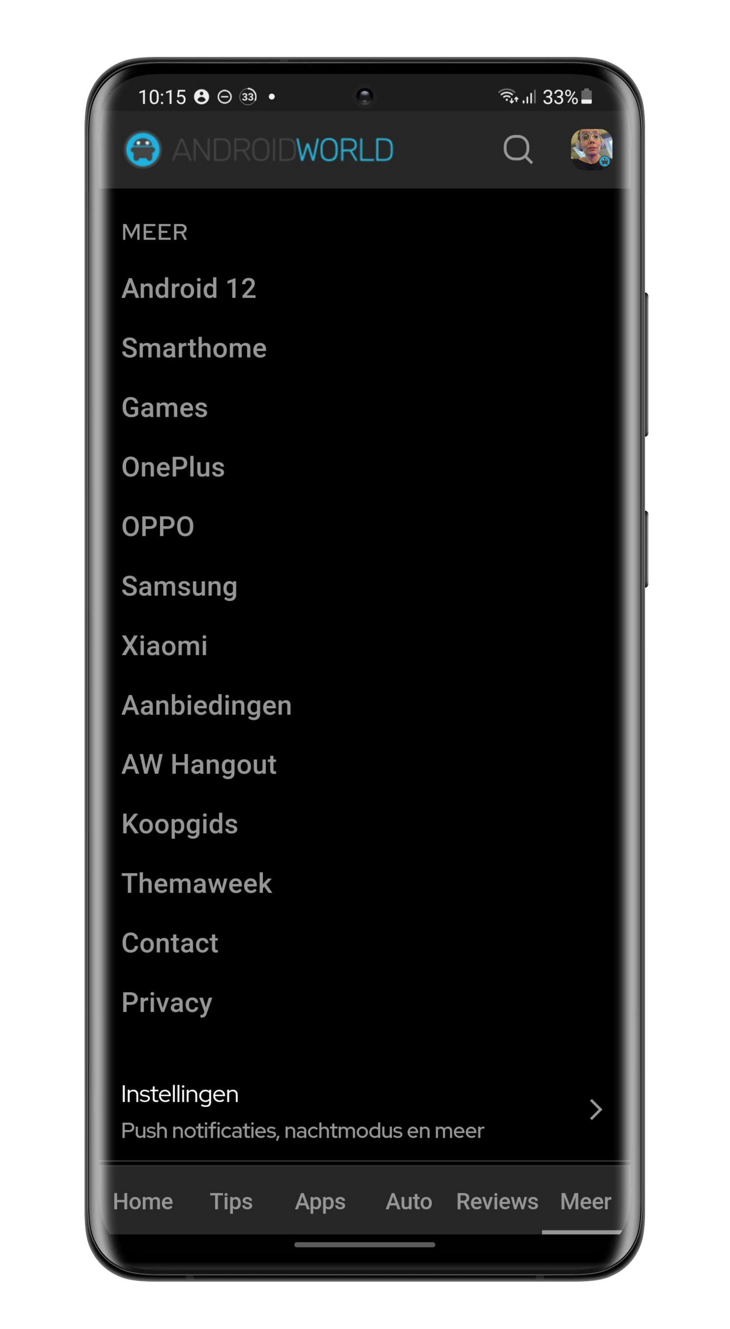 Download de gratis Android app van Androidworld op je smartphone
