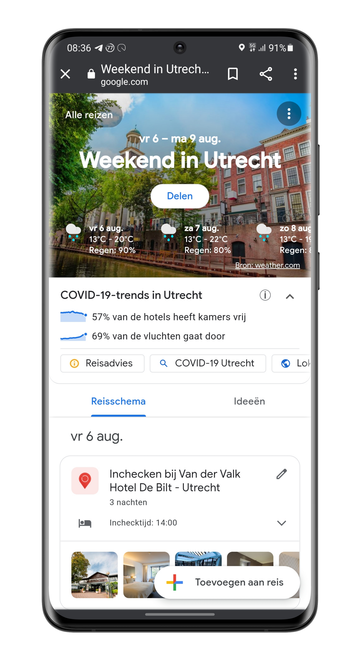 Google Reizen is je persoonlijke reisgids, zo werkt het