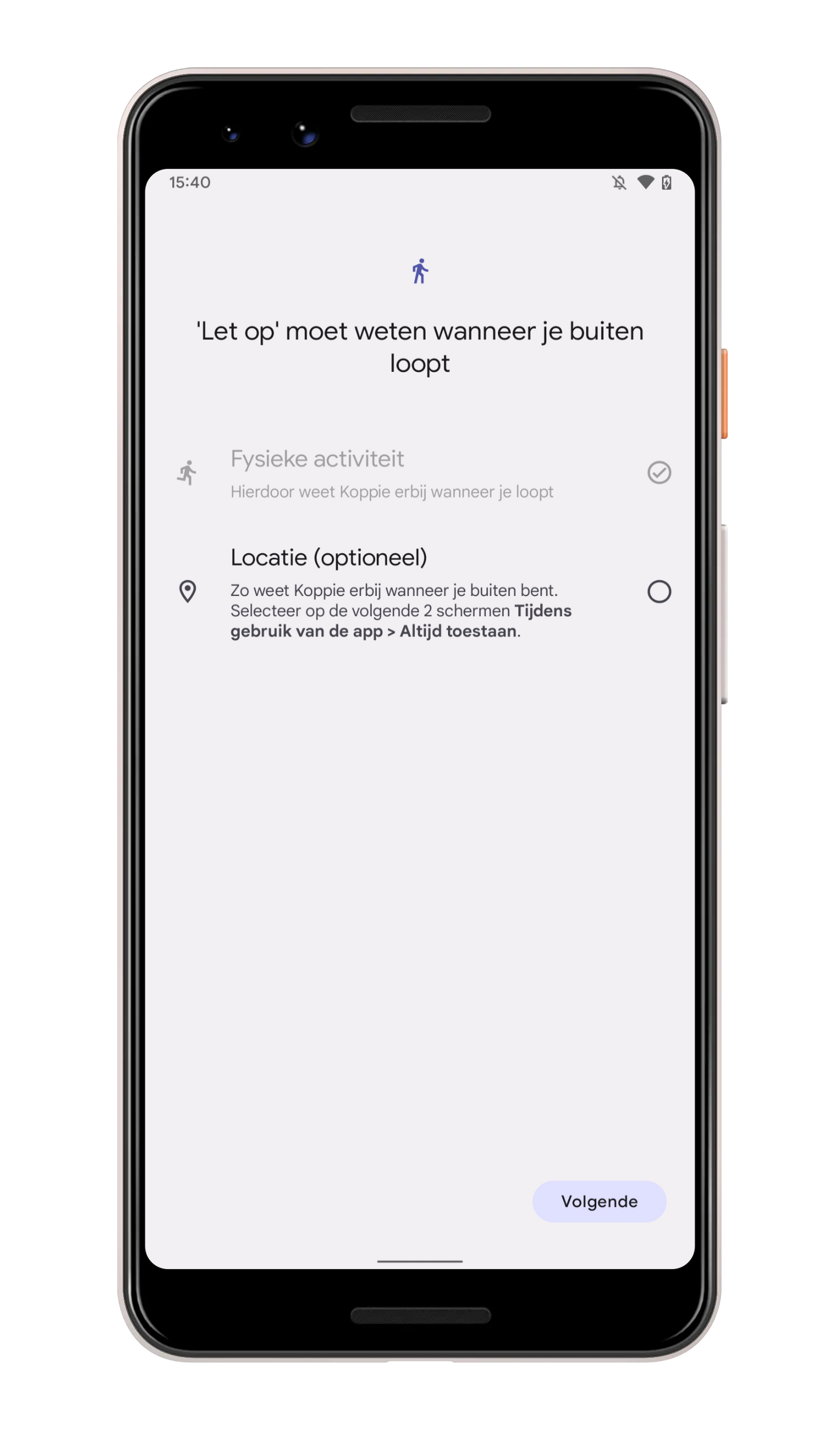 Let op: schakel Googles functie in om verkeersongelukken te voorkomen