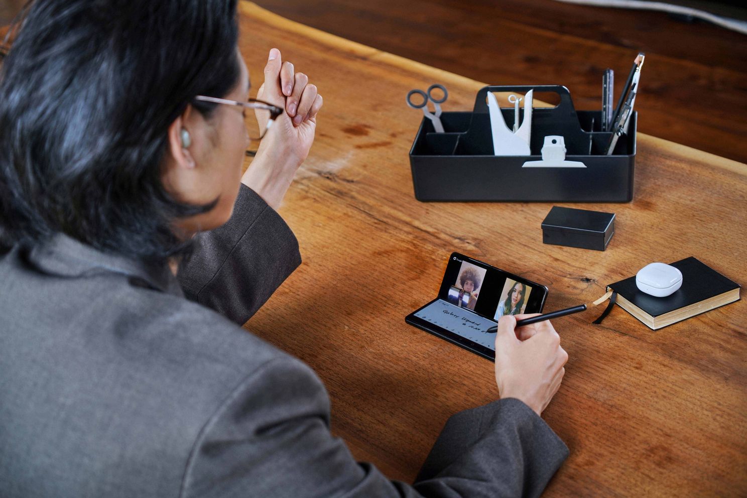 Met de S Pen werken op de Galaxy Z Fold 3