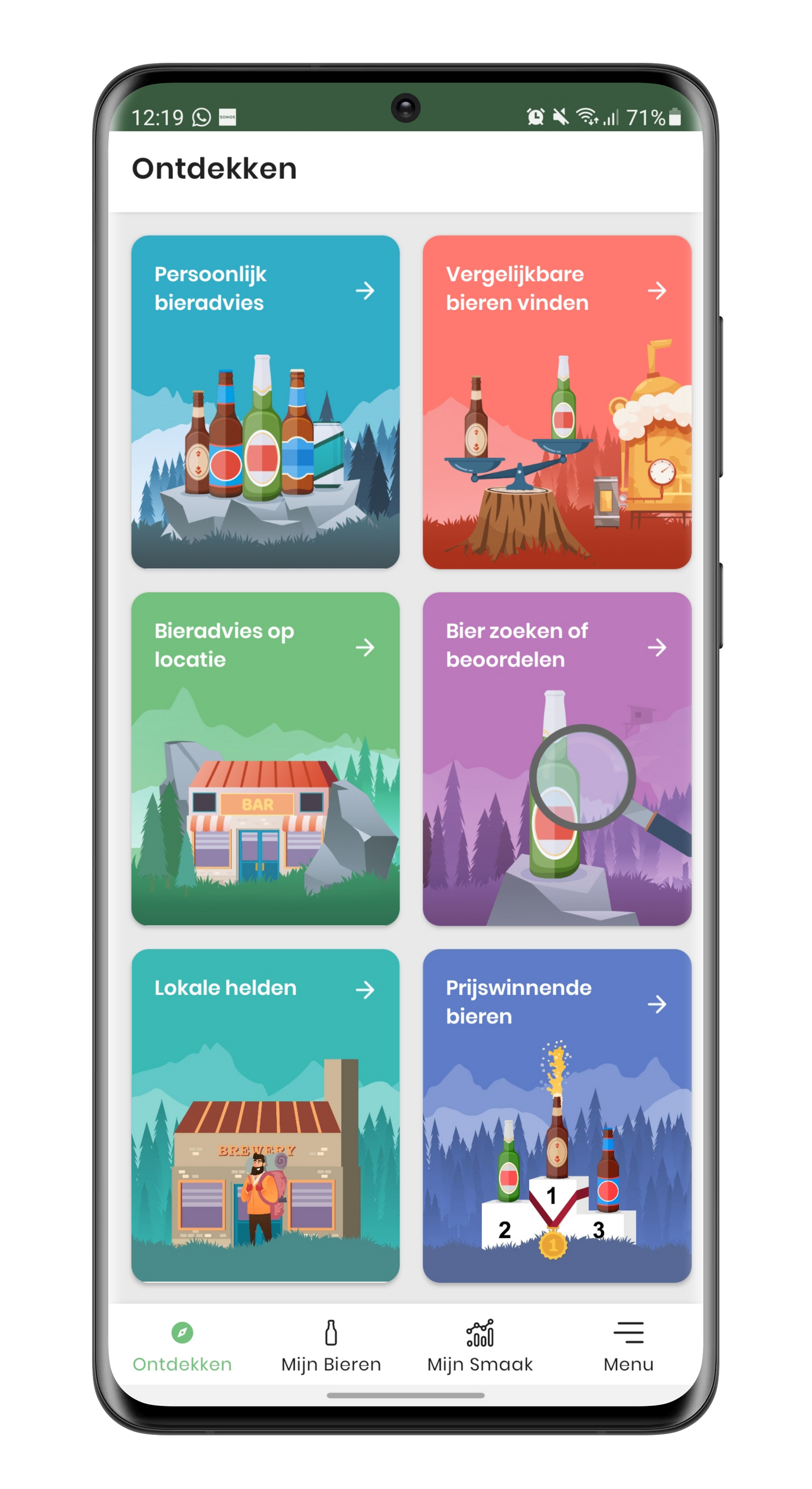 App van de week: welk bier moet je drinken? Scover geeft (bier)advies!