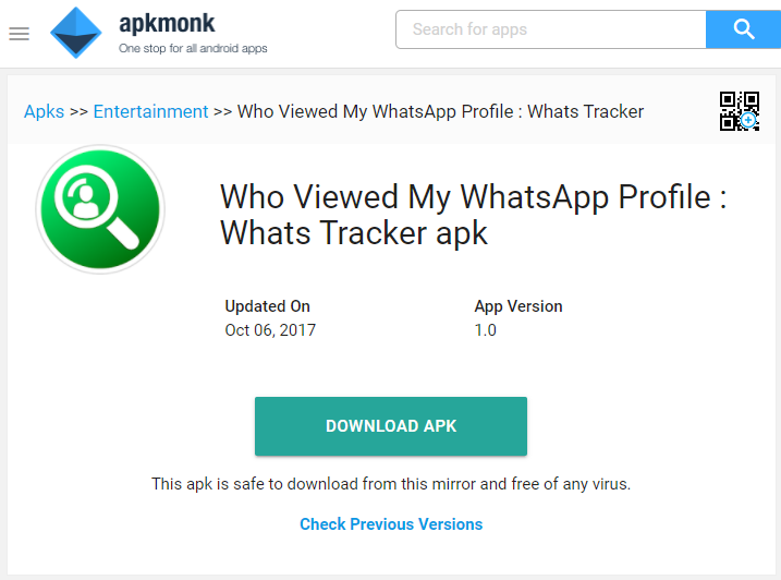 Een van de onbetrouwbare apps