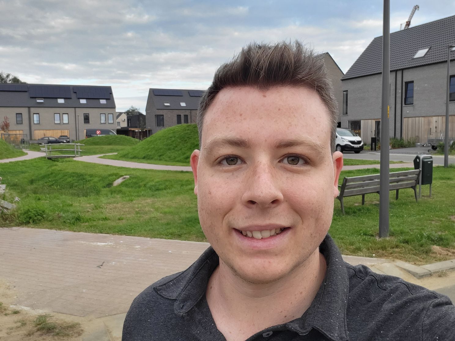Foto met de selfiecamera