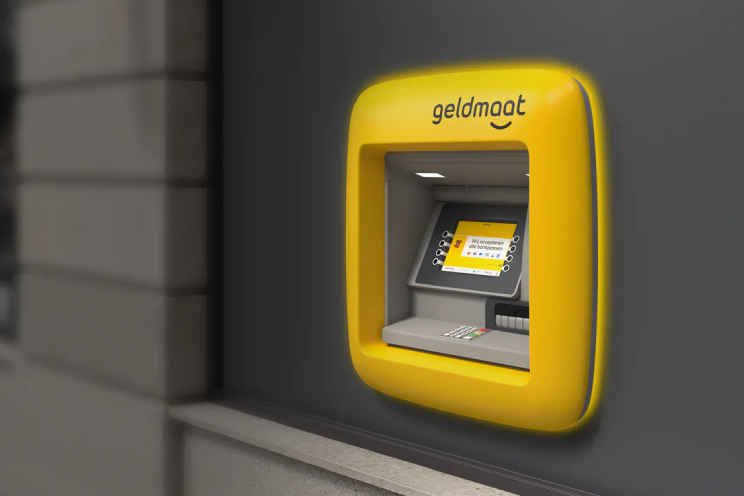 De Geldmaat-betaalautomaat waarmee de functie werkt