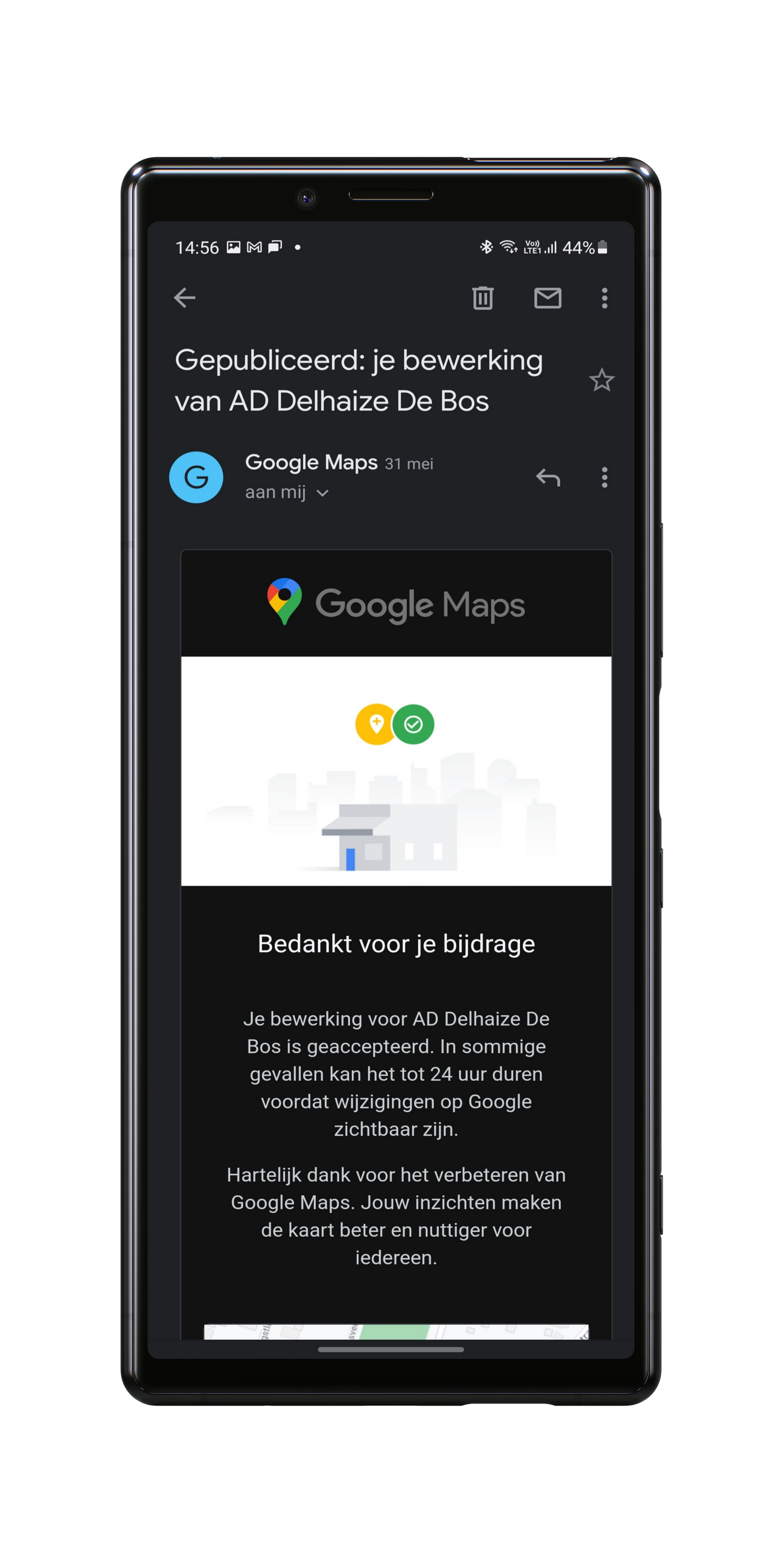 Is in Google Maps een adres of straat fout, zo pas je het aan