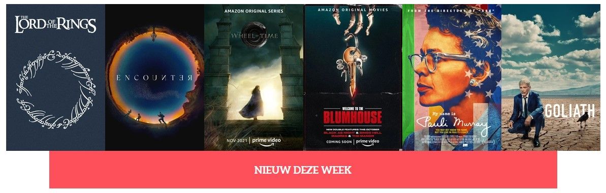 Nieuwe films en series op Nieuw Deze Week