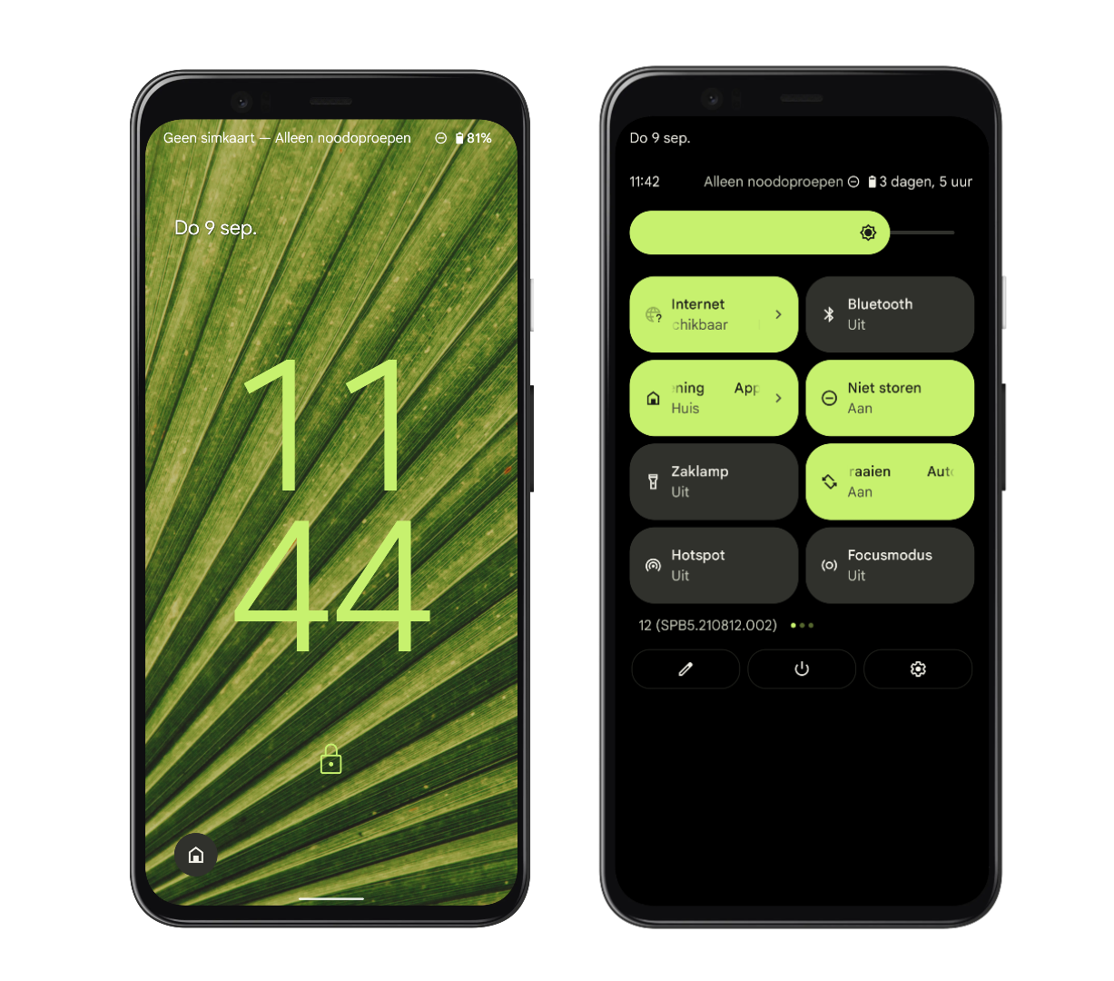 Android 12 Beta 5: daar zijn de Material You-widgets!