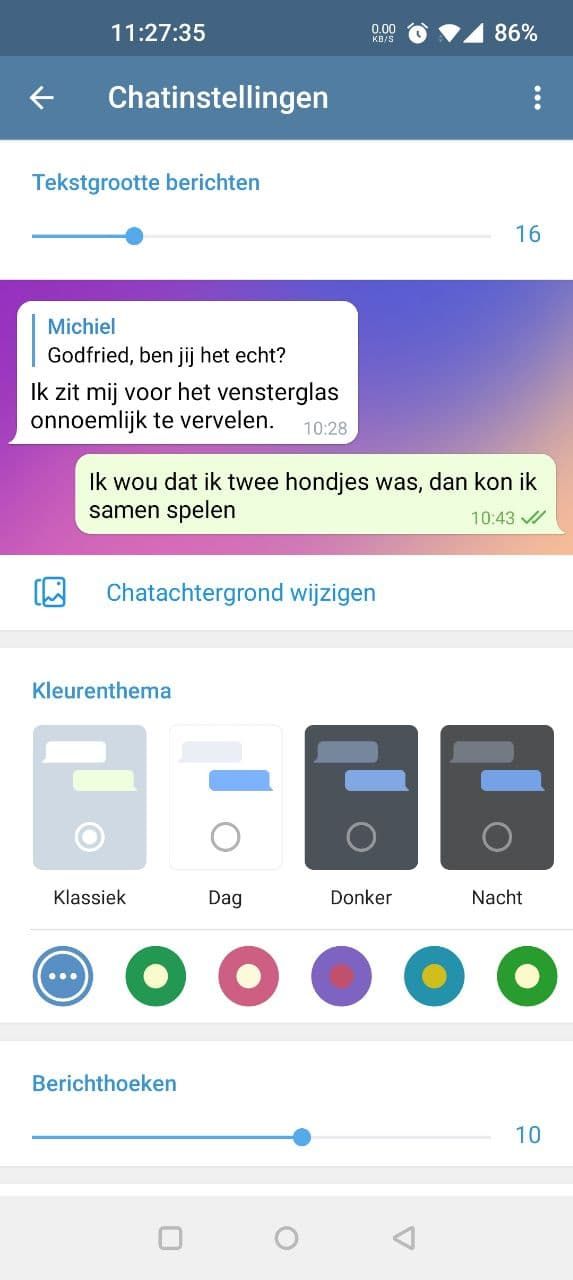 Telegram chatinstellingen: de belangrijkste functies uitgelegd