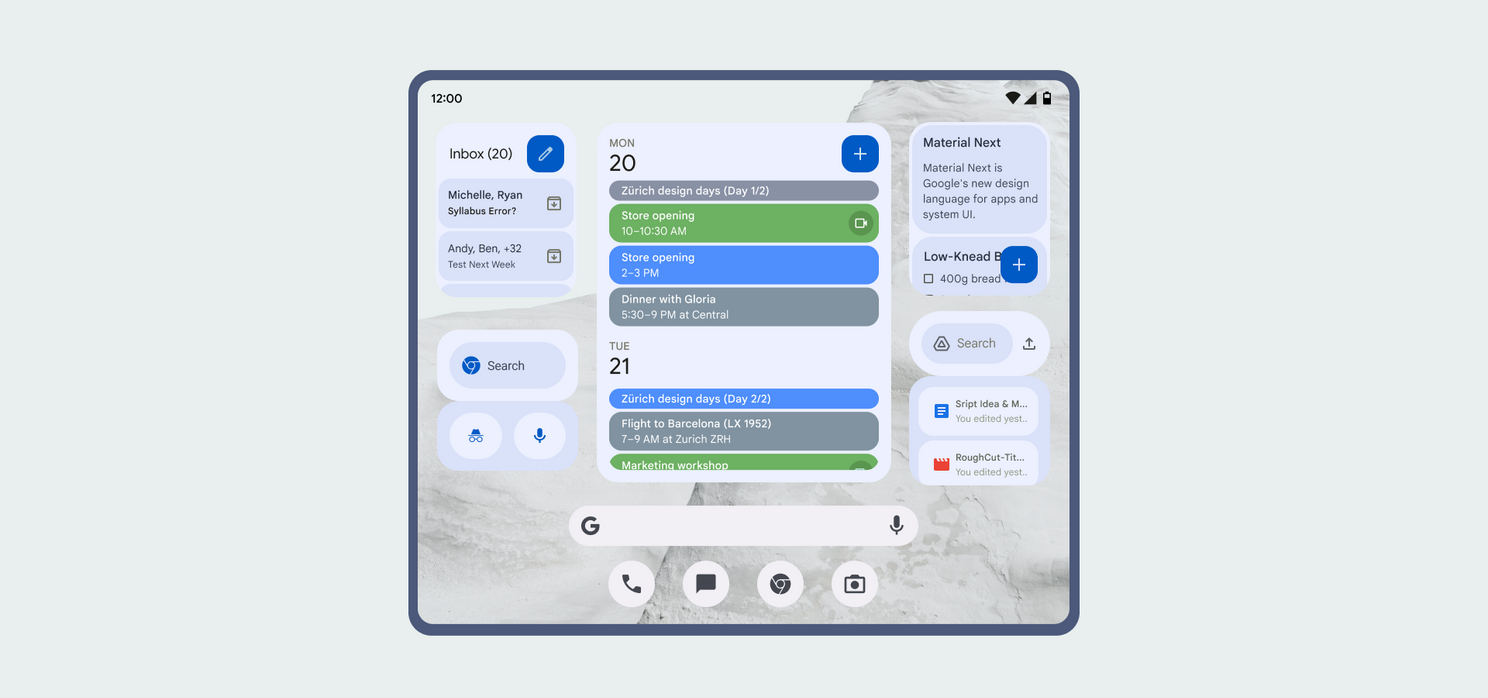 Dit zijn alle nieuwe Android 12 widgets en Google is er trots op