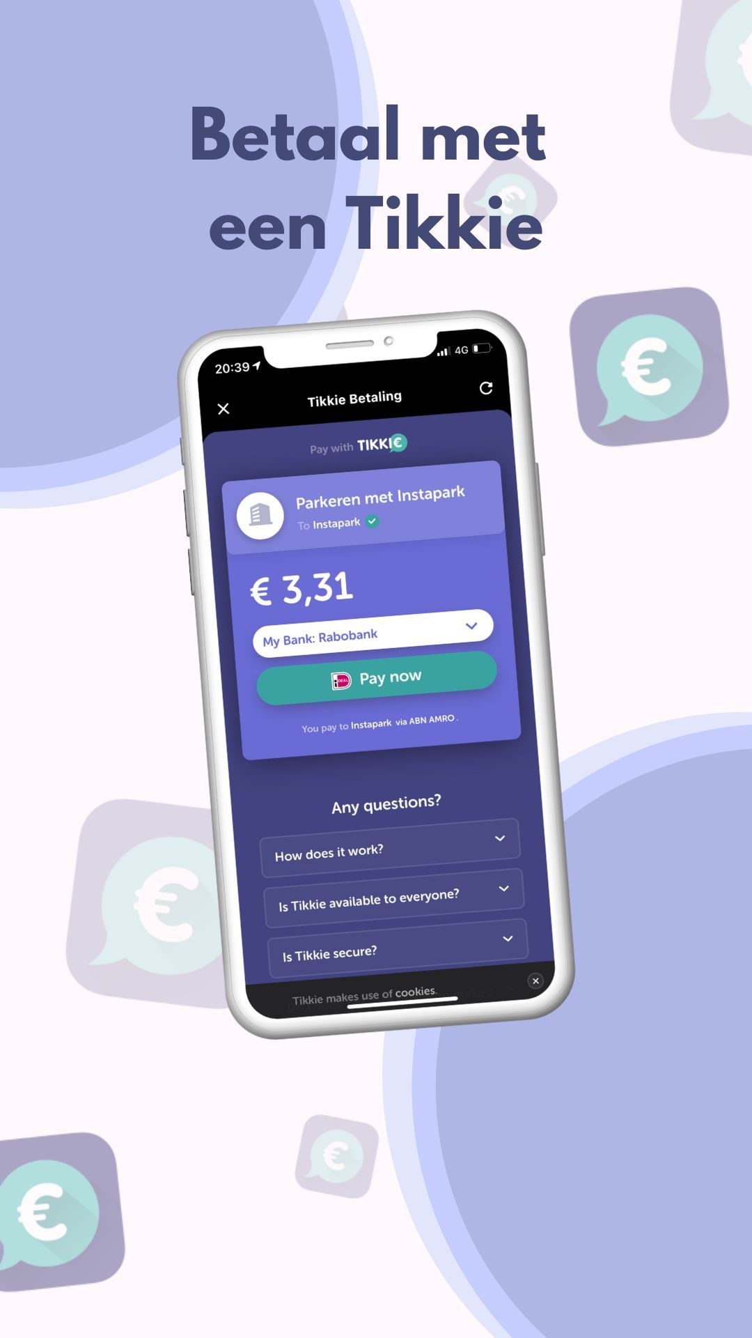 Nieuwe parkeerapp laat je met een Tikkie betalen, zonder registratie
