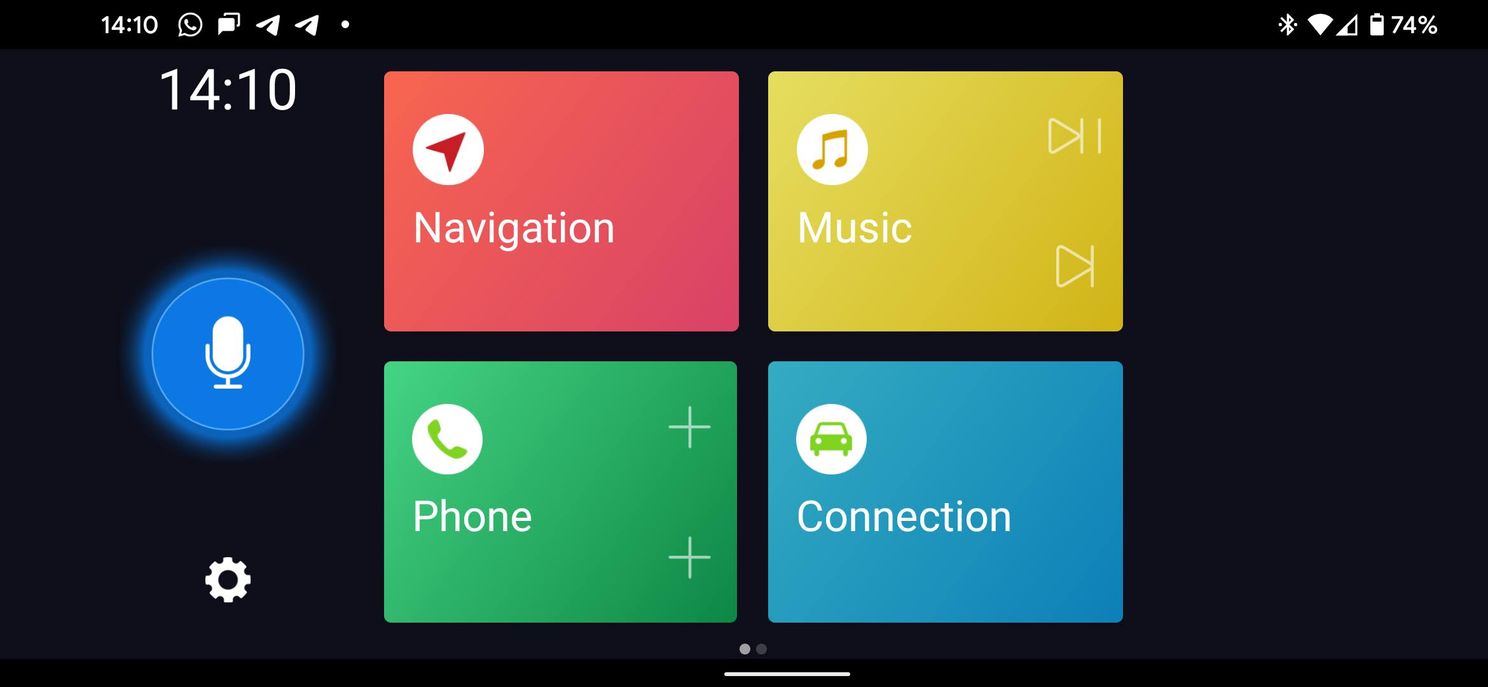 De EasyConnection-interface