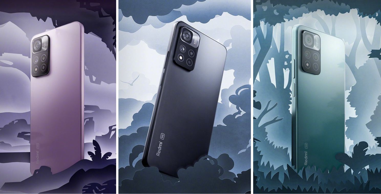 Alle kleuren van de Xiaomi Redmi Note 11 Pro