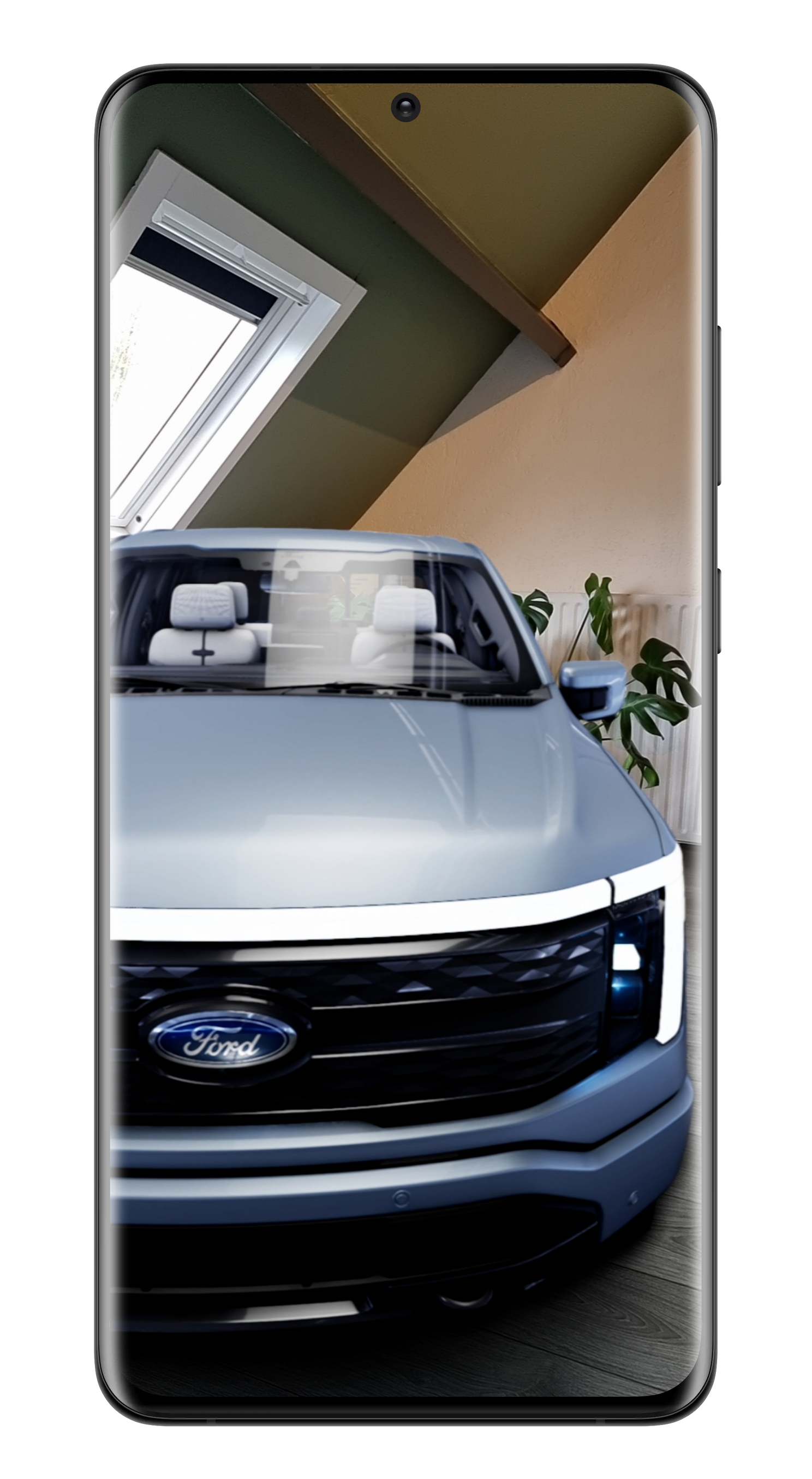 Ford pick-up 'Tonen in ruimte'