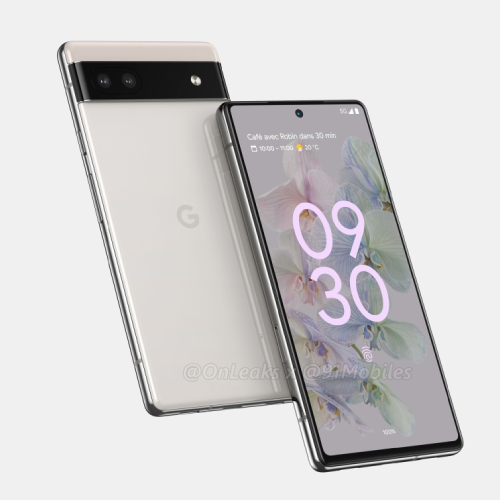 Gelekte renders van de Pixel 6a tonen te gelijkenissen met de Pixel 6-serie