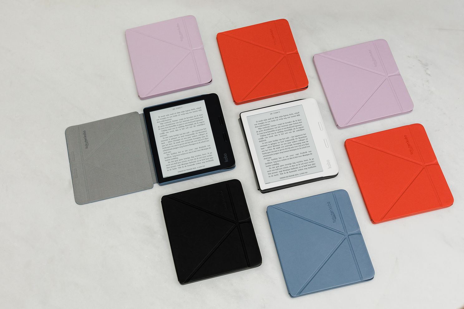 Verschillende SleepCovers voor de Kobo Libra 2