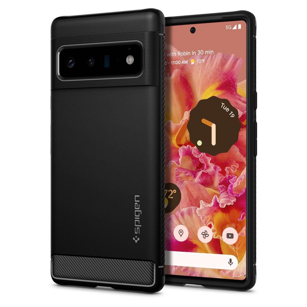 De Pixel 6 Pro in een uitstekende case van Spigen