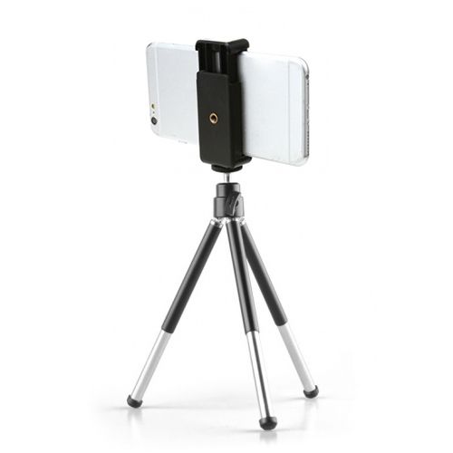 Voorbeeld van een statief voor je telefoon