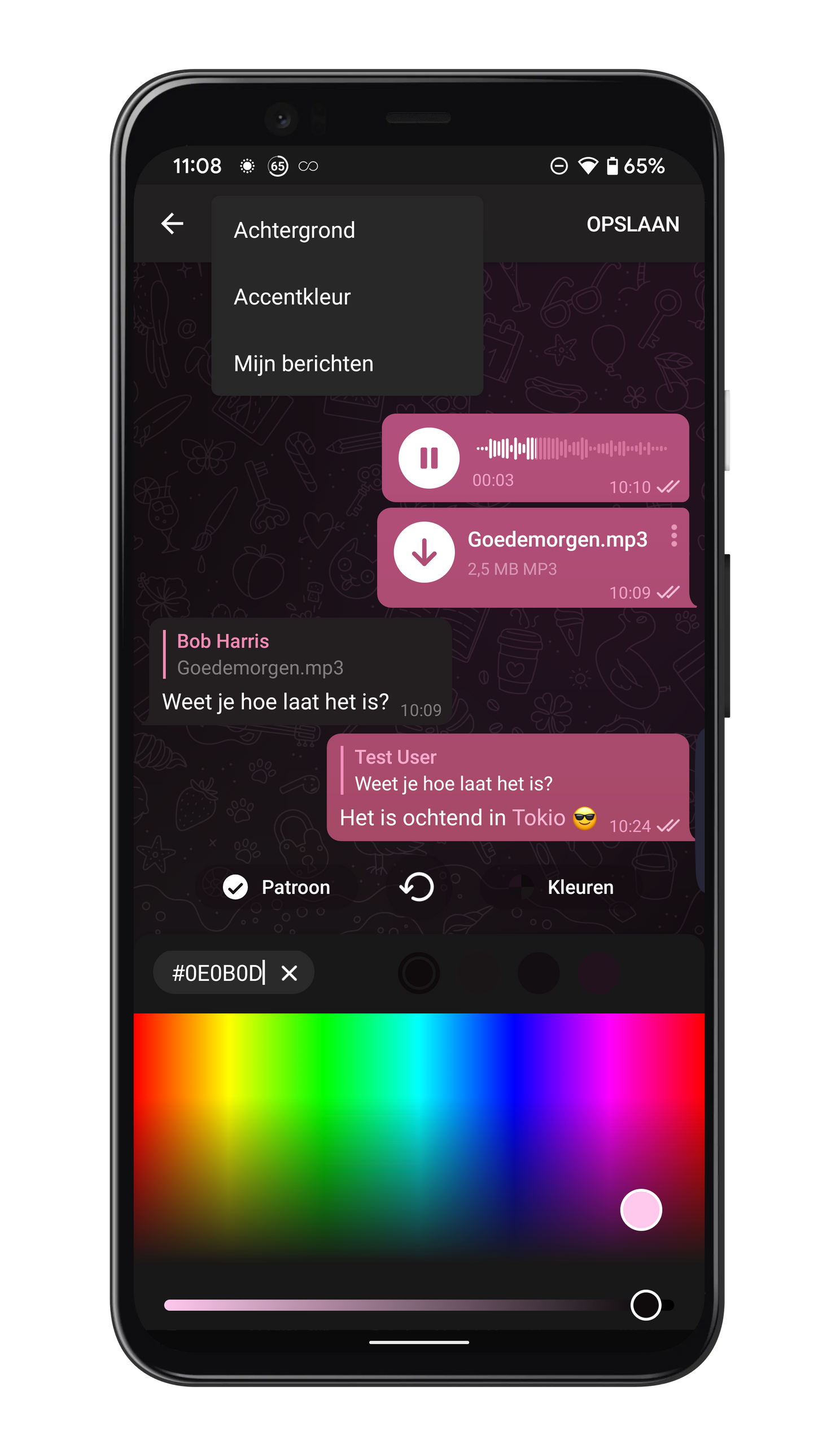 Telegram-tip: alles wat je moet weten over kleurenthema's