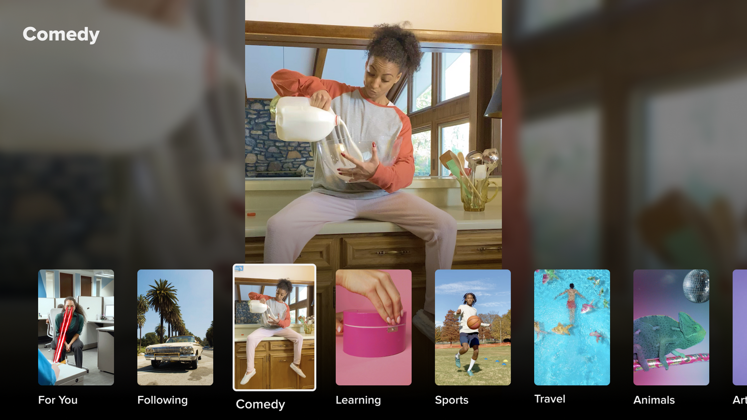 TikTok lanceert app voor Android TV en Google TV in Noord-Amerika