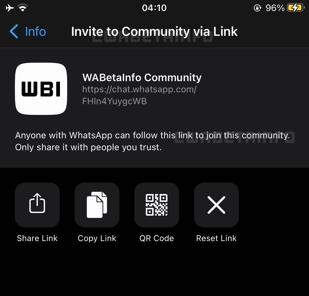 Deze screenshot toont hoe je nieuwe leden kan laten deelnemen