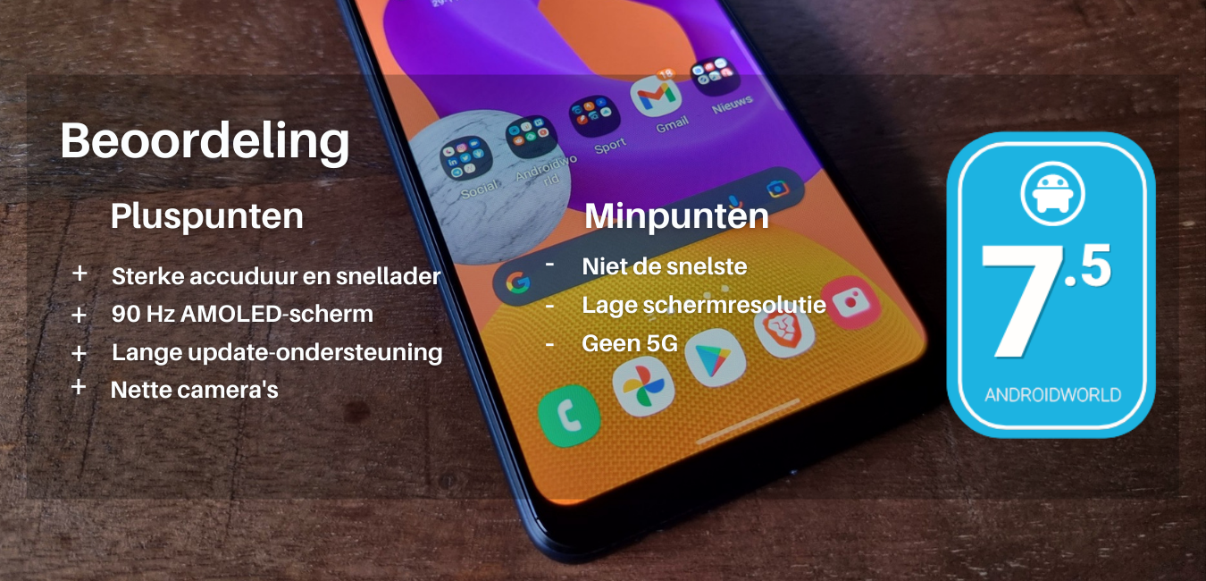 Samsung Galaxy M22 review: dit zijn de plus- en minpunten