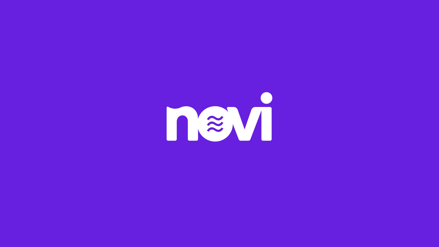 Het Novi-logo met de golfjes die symbool staan voor de cryptomunt Diem