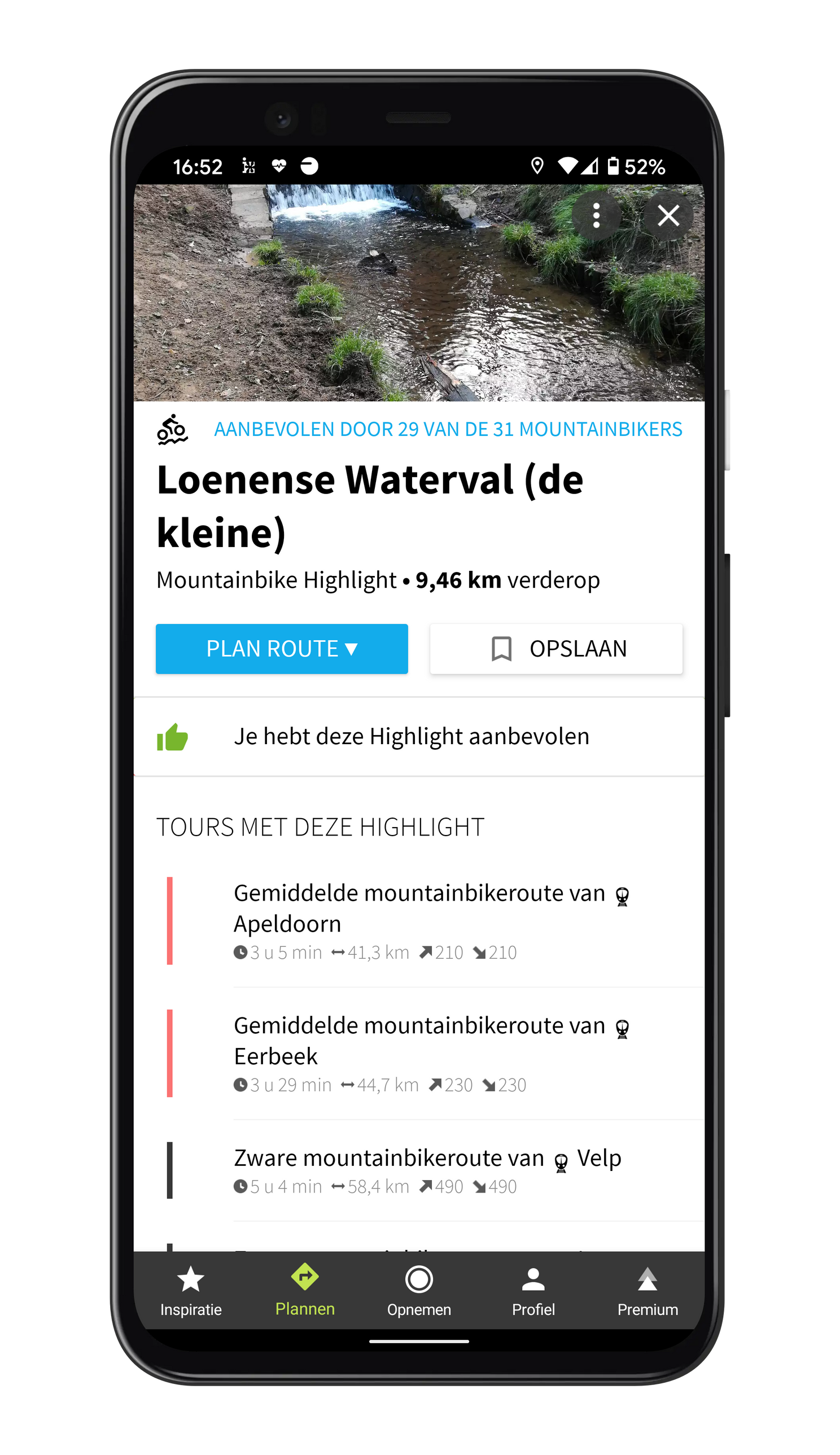 Komoot is de route-app voor outdoor-sporters