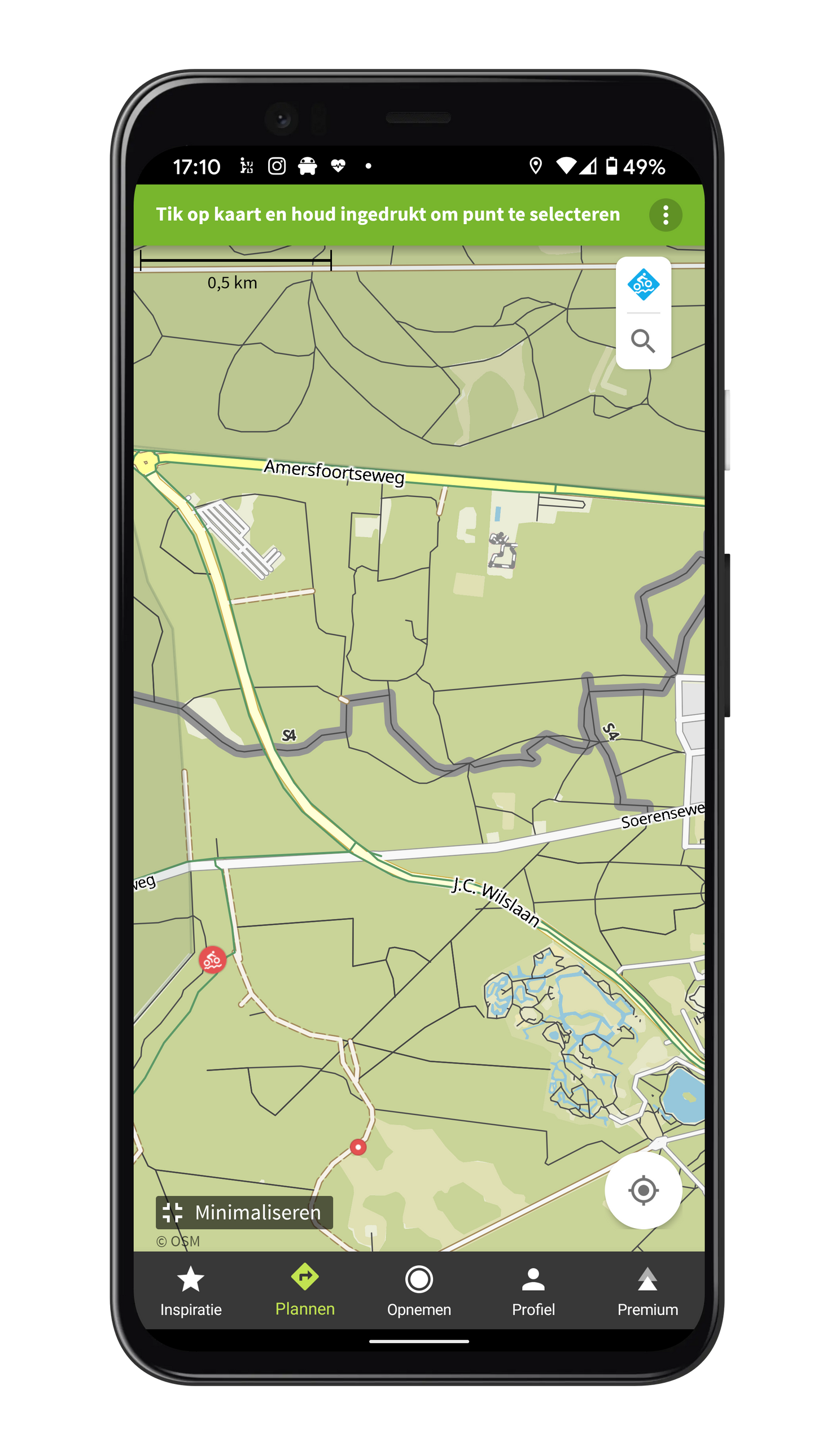 Komoot is de route-app voor outdoor-sporters