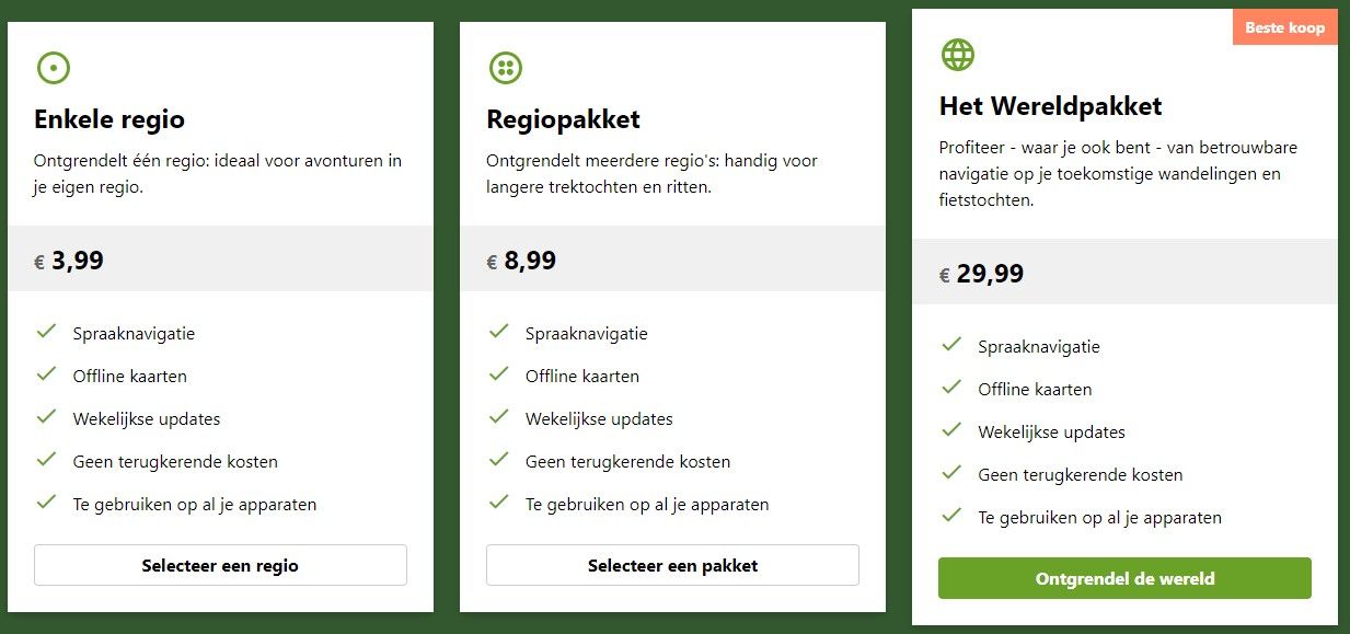 Komoot is de route-app voor outdoor-sporters
