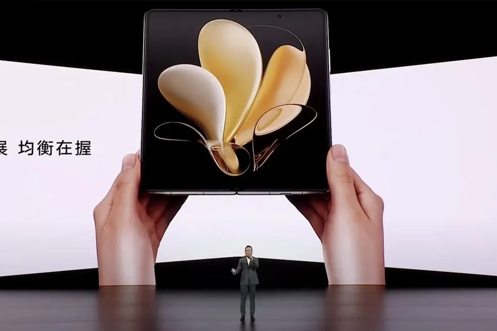 De Honor Magic V heeft een groter scherm dan de Samsung Galaxy Z Fold 3